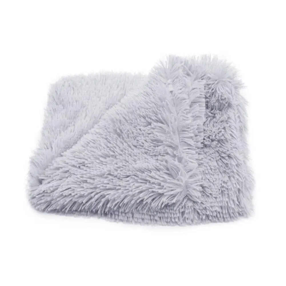 

Dog Blanket Winter Dog Cat Bed Mat Foot Print Warm Sleeping Mattress Dogs Cats Coral Fleece Pet Supplies Washable