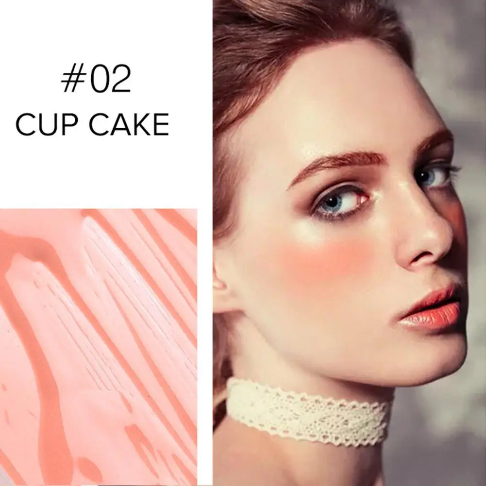 Крем для макияжа Румяна стик лица мерцающий контурный крем румяна щек Косметика