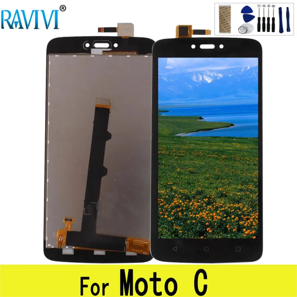 ЖК дисплей XT1755 для Motorola Moto C XT1750 XT1754 экран дигитайзер в сборе Замена C|Экраны