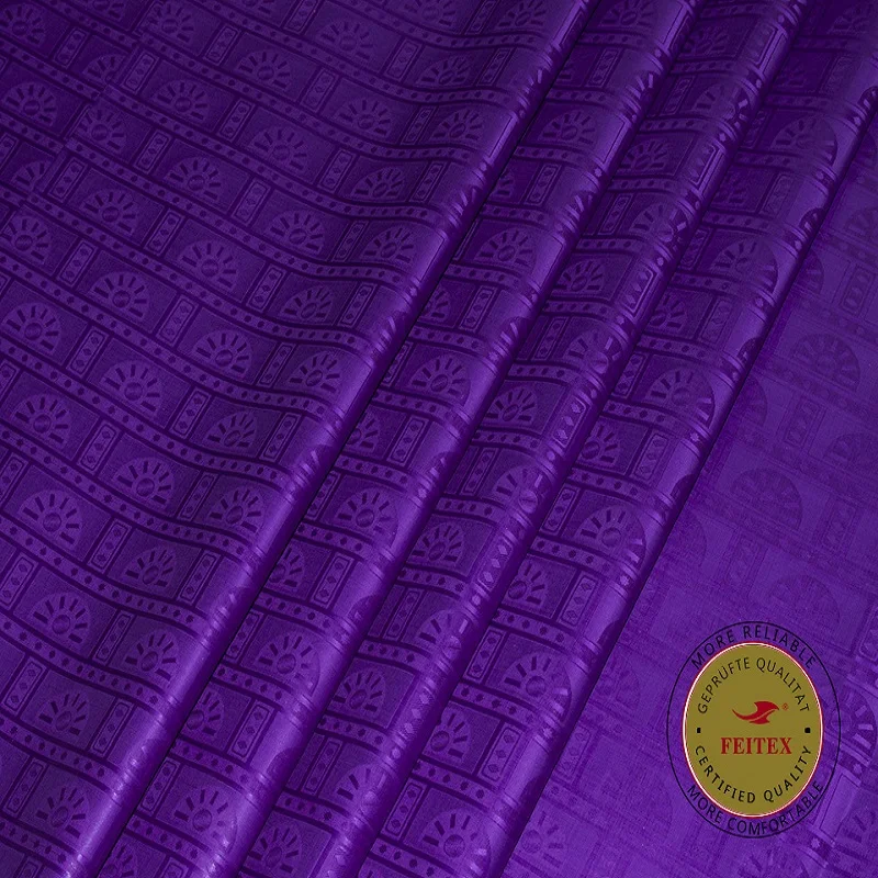 Feitex Австрия качество базин богатая ткань жаккард Гвинея парча 100% хлопок духи