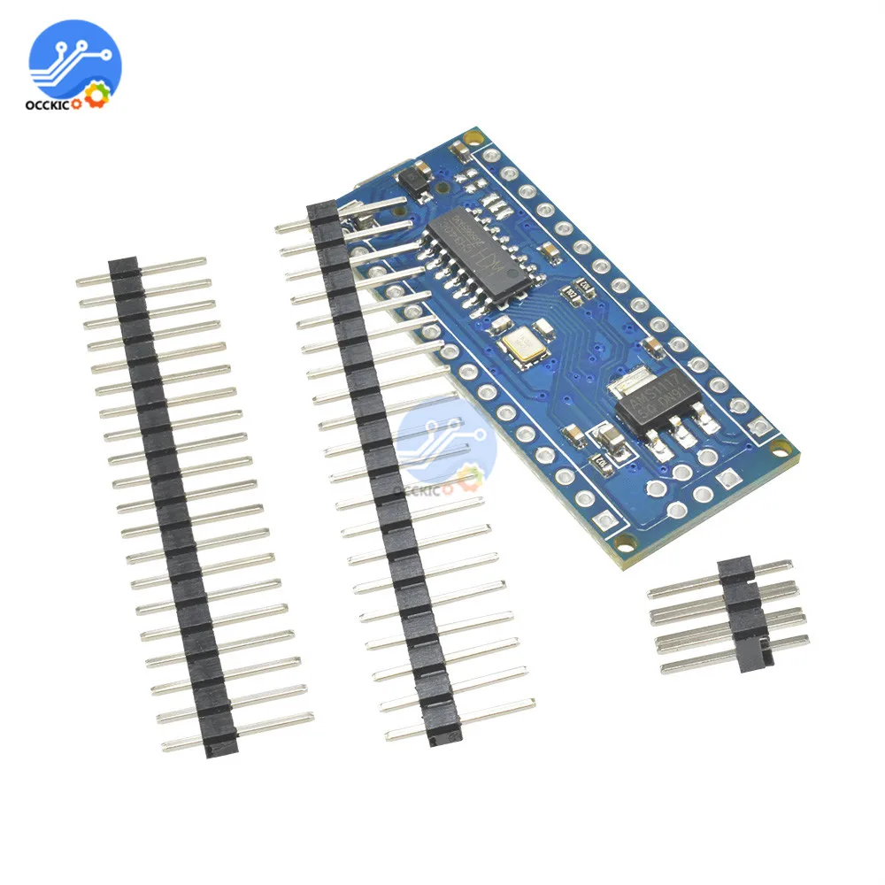 Плата контроллера USB CH340 Nano V3.0 ATmega328P совместима с драйвером Arduino приемопередатчик