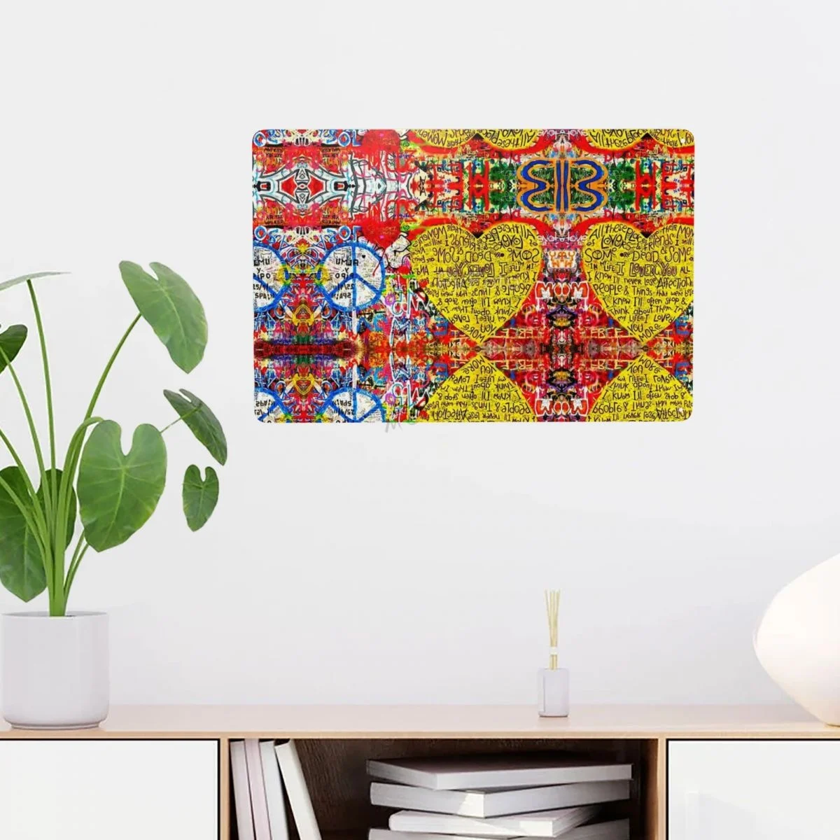 

Graffiti Outdoor Art Metal Tin Signs In My Life Vintage Iron Painting Plate Garage Room Home Decor Wall Arts