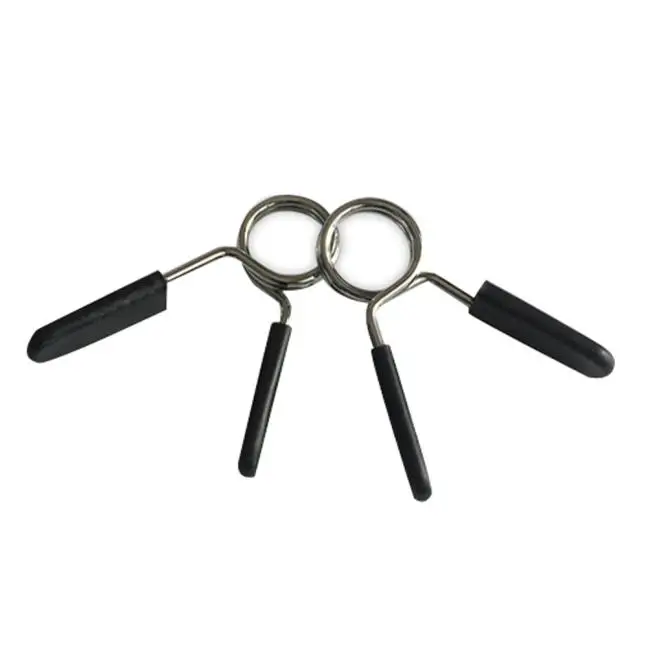 

25/28/30/50 mm Barbell Clamp Spring Collar Clips Gym Weight Dumbbell Lock Standard Lifting Kit umbbell Fitness Body Building
