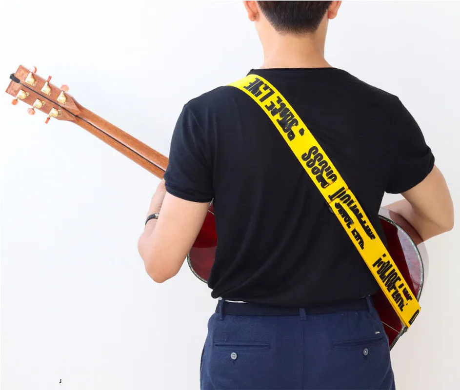 nylon gitarre strap einstellbare nylon straps für akustische elektrische gitarre und bass multi farbe gitarre gürtel gitarre teil zubeh