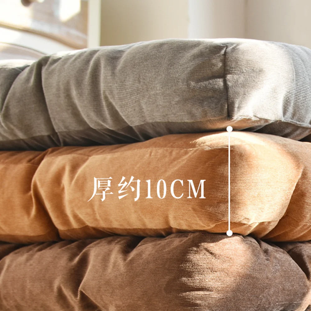 Большая Вельветовая Подушка для стула утолщенная противоскользящая хлопковая