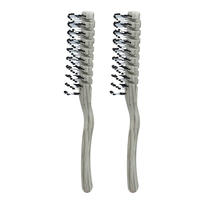 2 шт. воздушная щетка для укладки волос запутанная Толстая выдувания расческа