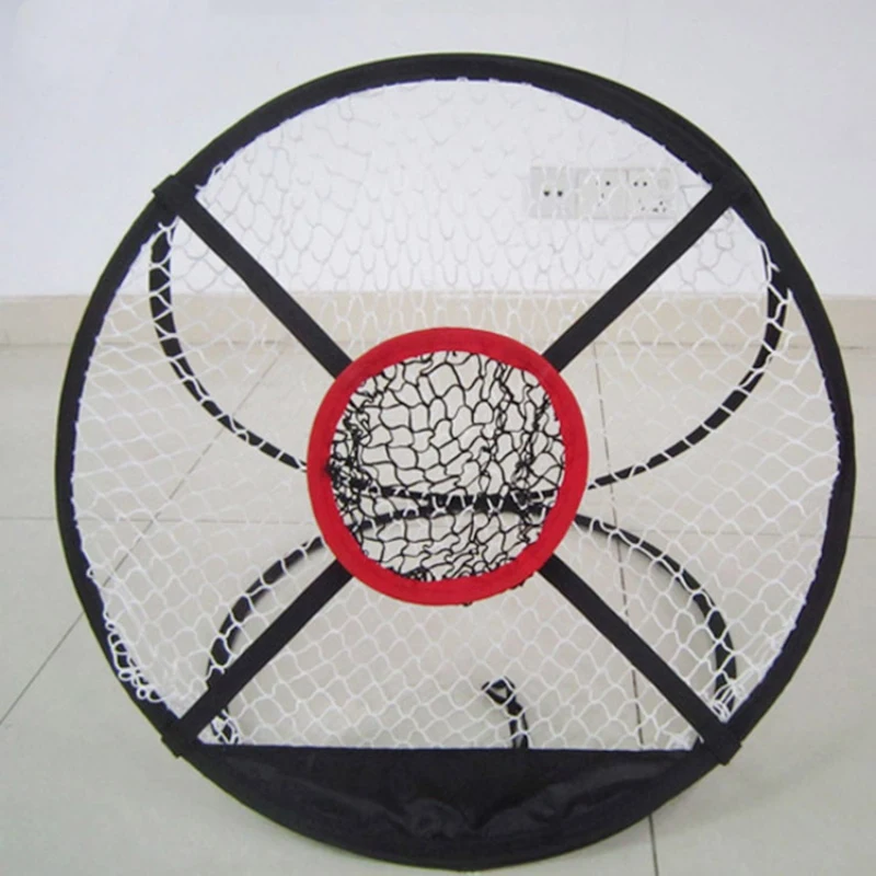 

Golf Chipping Net Golf Outdoor Chipping Pitching Cages Mats Indoor Collapsible Golfing Target For Practice Golf Training Aids