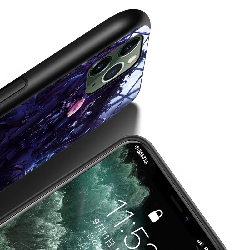 

Anime Devil Girl Illustration Art For Apple iPhone 12 Mini 11 XS Pro Max XR X 8 7 6 6S Plus 5 5S SE 2020 Black Phone Case