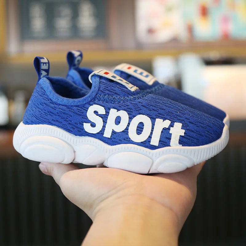 Новинка 2019 детская спортивная обувь мужские сетчатые дышащие осенние детские