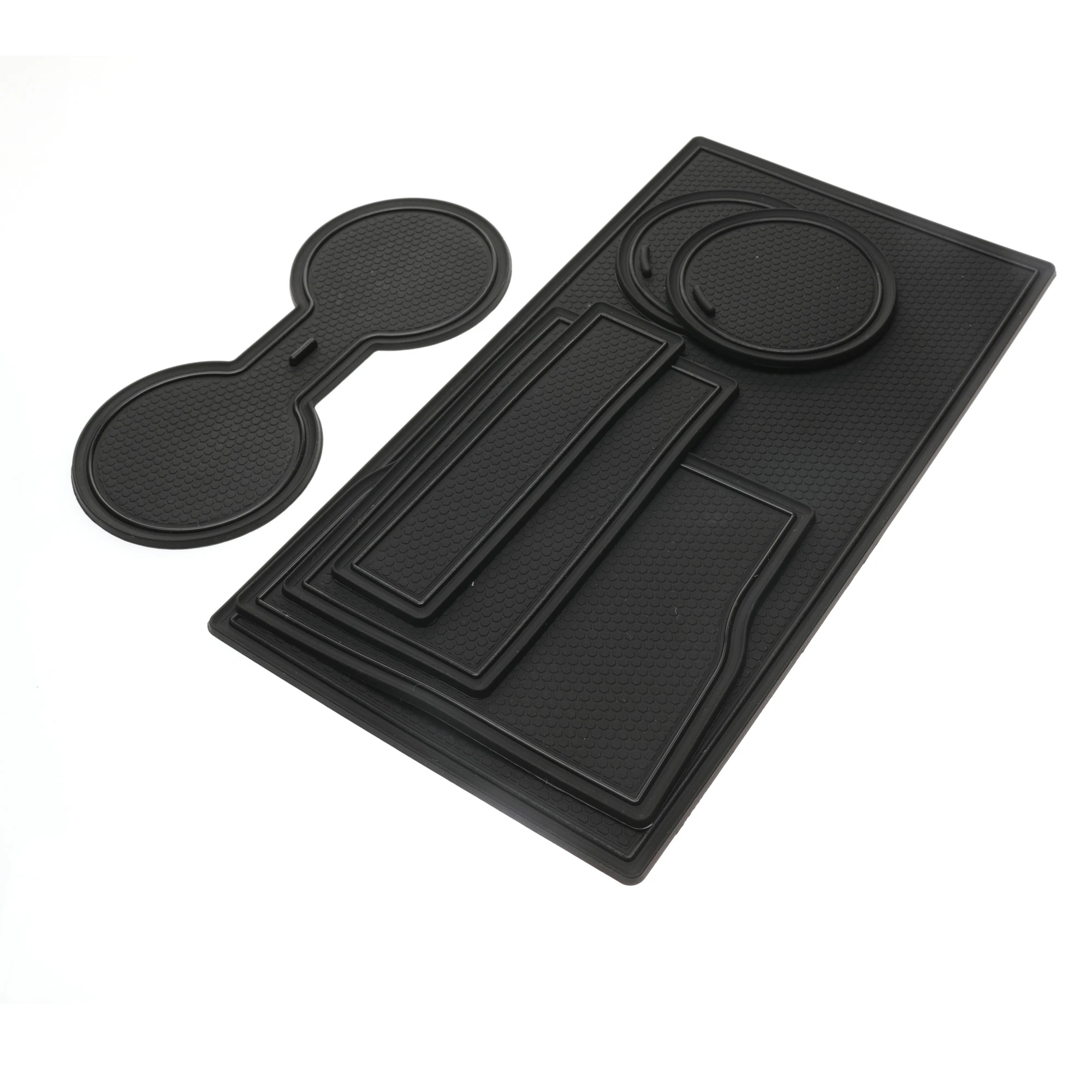 Подходящие под заказ аксессуары для подкладки чашки и центральной консоли Tesla Model