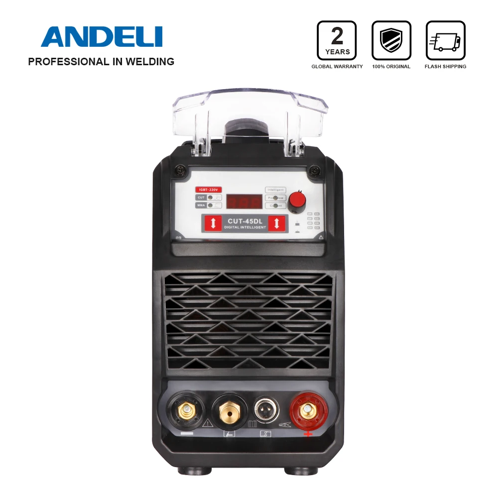 ANDELI с изолированным затвором (IGBT) плазменный резак CUT 45DL 220V DC аппарат для воздушно