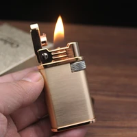 chief new design lighter gadgets for man kerosene oil lighter gas grinding wheel cigarette box retro cigar tobacco bar lighter