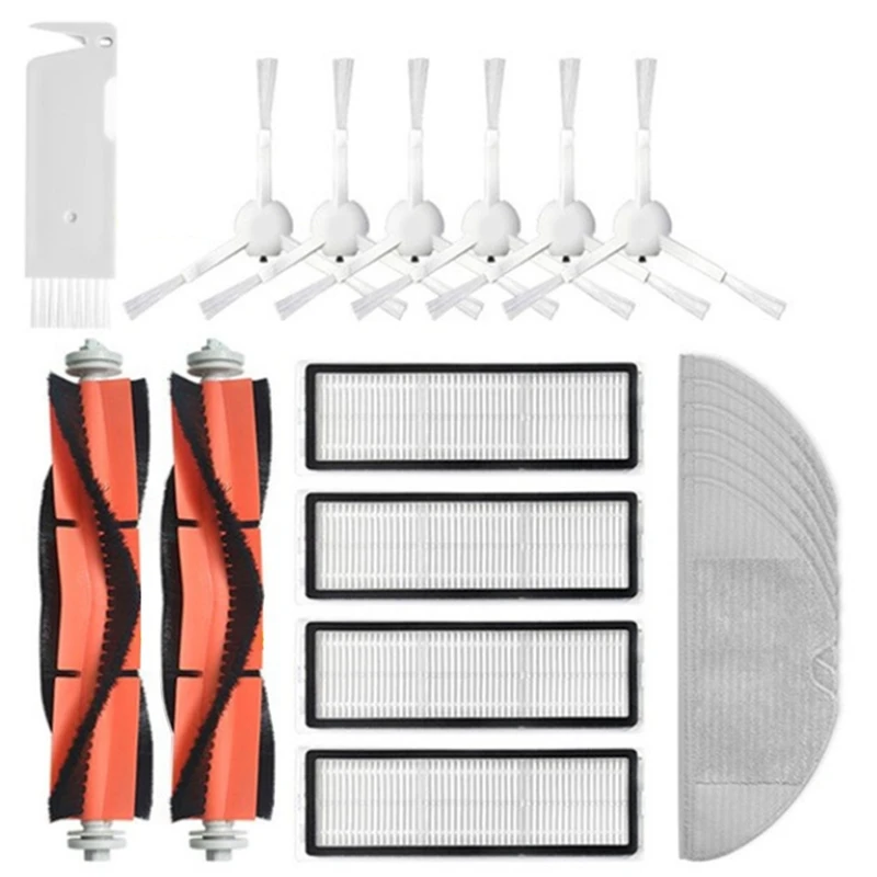 

Top Deals Washable Accessories for Xiaomi Dreame F9 Robot Vacuum Cleaner Replacements Kits Parts Mop Cloth Brush Hepa Filter