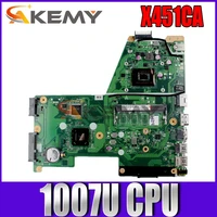 akemy x451ca laptop motherboard for asus x451ca x451c original mainboard celeron 1007u cpu