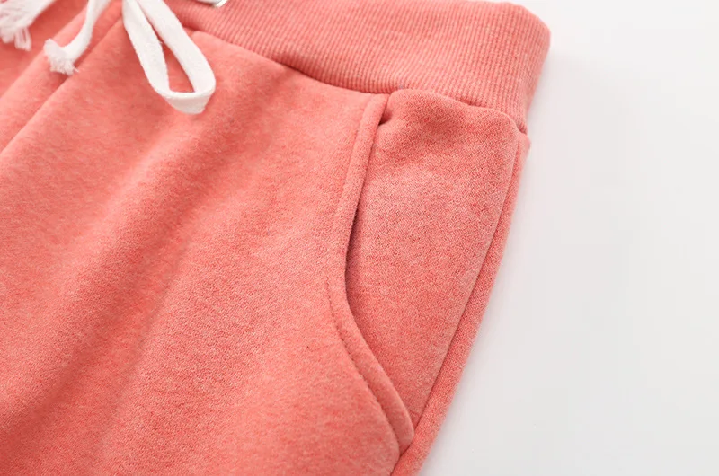 Зимние женские хлопковые утолщенные спортивные штаны из овечьей шерсти