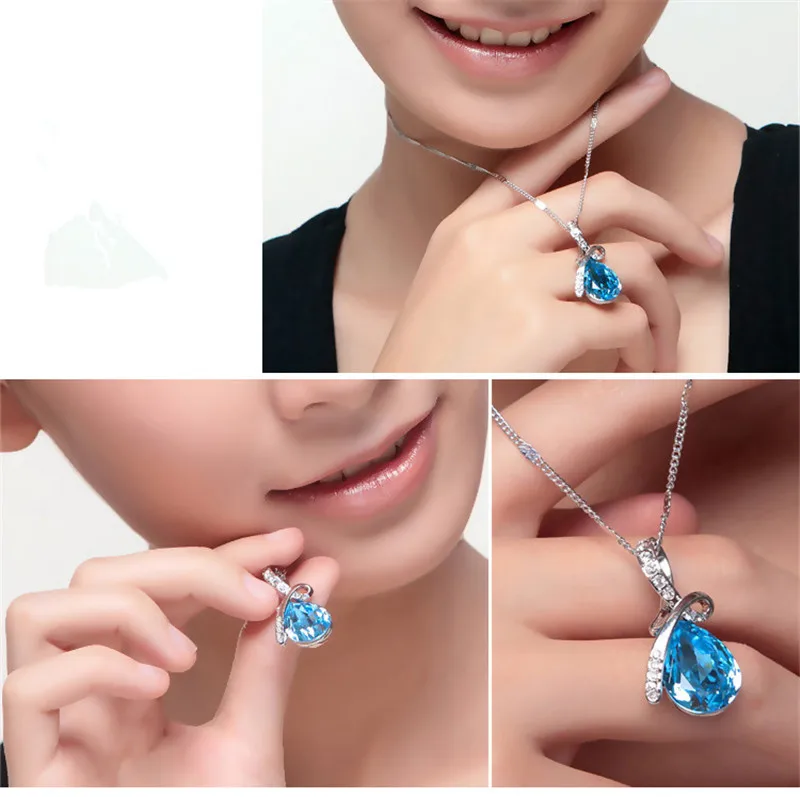 Высокое качество серебро 925 пробы ожерелье для женщин ювелирное изделие модное