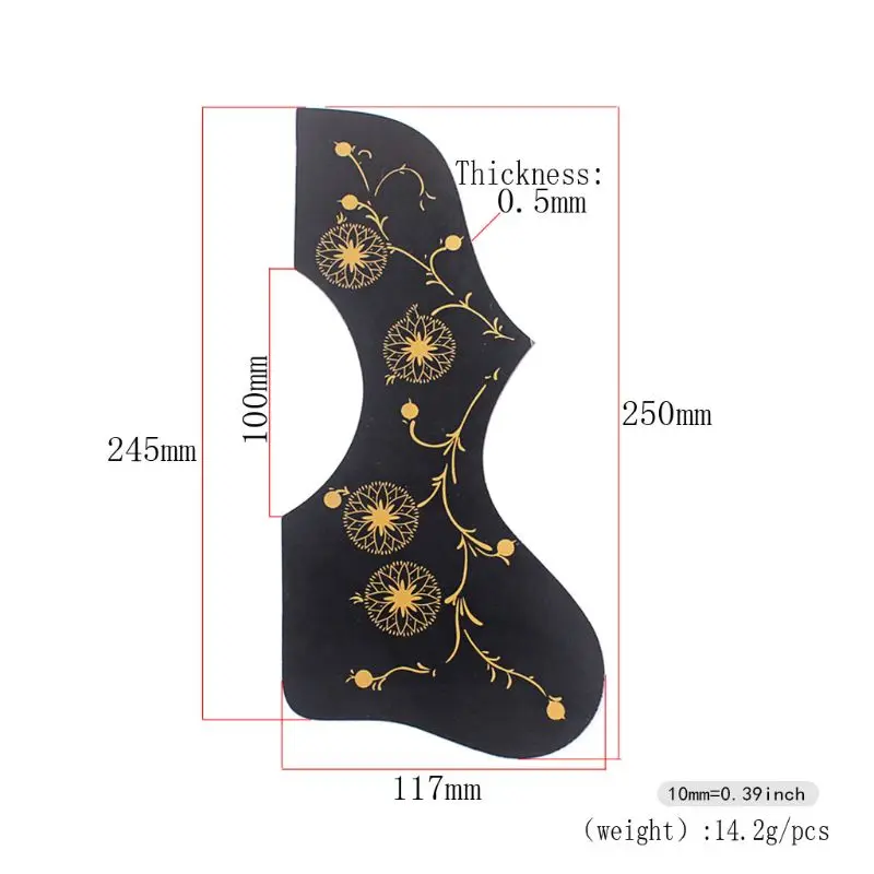 ПВХ клей Правша медиатор для акустической гитары палочки защита Gibson инструмент