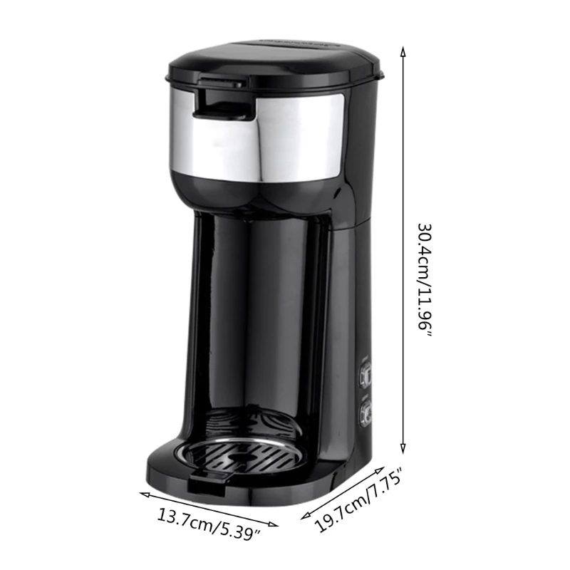 

American Home Automatic Brewing Small Appliance Coffee Machine With Overheating And Dry Burning Safety Protection