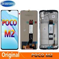 original 6 53 for xiaomi poco m2 m3 lcd display touch screen replacement digitizer assembly mzb9919in m2004j19pi lcd panel