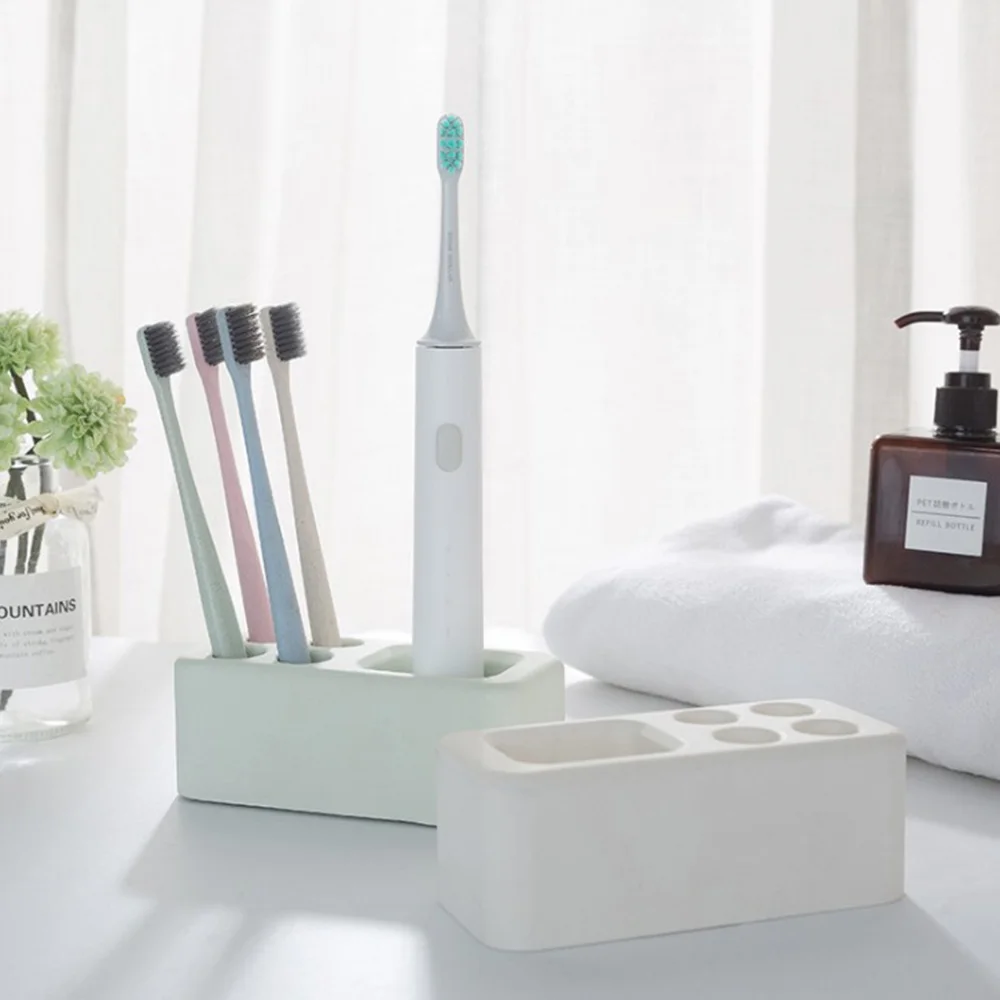 

Diatomite Toothbrush Holder Water Absorption Antibacterial Bathroom Countertop