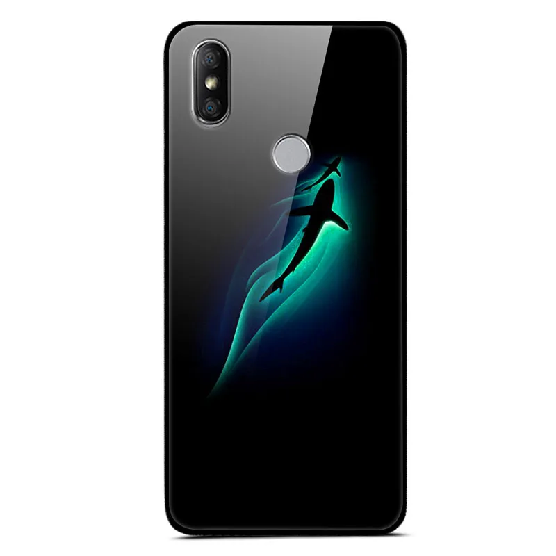 Чехол для Xiaomi Redmi S2 из закаленного стекла с изображением планеты космос, стеклянный чехол для задней панели Xiaomi Xiomi Redmi S2, чехол для Redmi S 2 - Цвет: 42