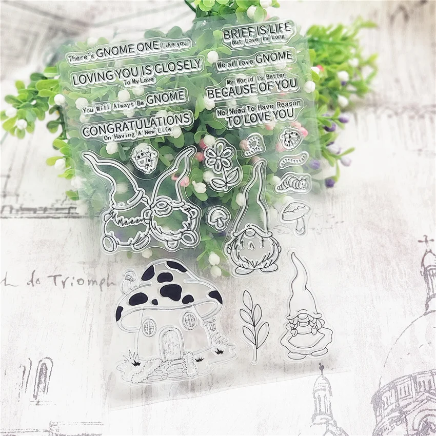 11*16 см горячая Распродажа прозрачные штампы злодей/силиконовые уплотнения