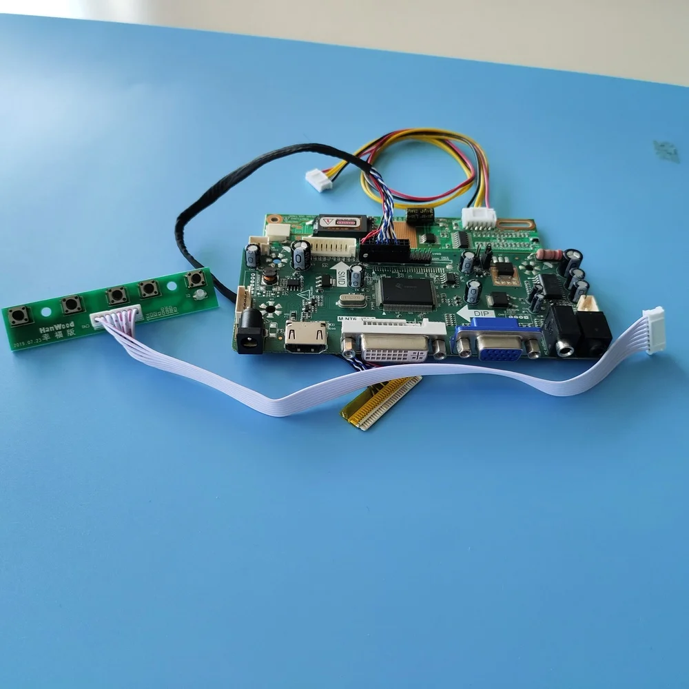 Для светодиодных ламп/B1K31 панель экрана VGA HDMI 15 4 плата контроллера 30pin LVDS LCD DVI