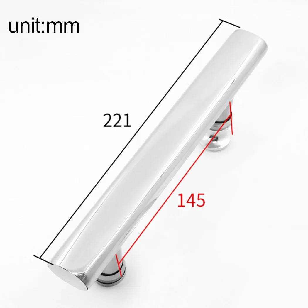 Многофункциональные дверные ручки 220 мм для окон серебристая нержавеющая сталь