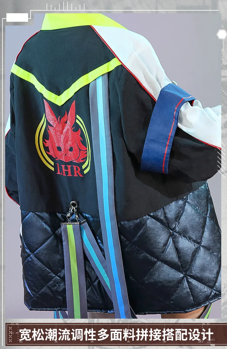 Hot Game Arknights Operator Ryan Har Cos Suit  Cosply Costume Outfit H