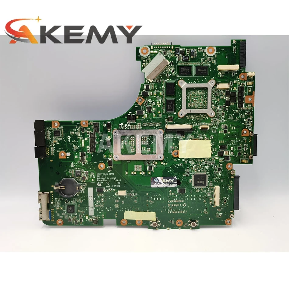 Материнская плата N53SN N53SV для ноутбука ASUS N53S N53SM 2 или 4 слота V1G V2G GPU | Компьютеры и