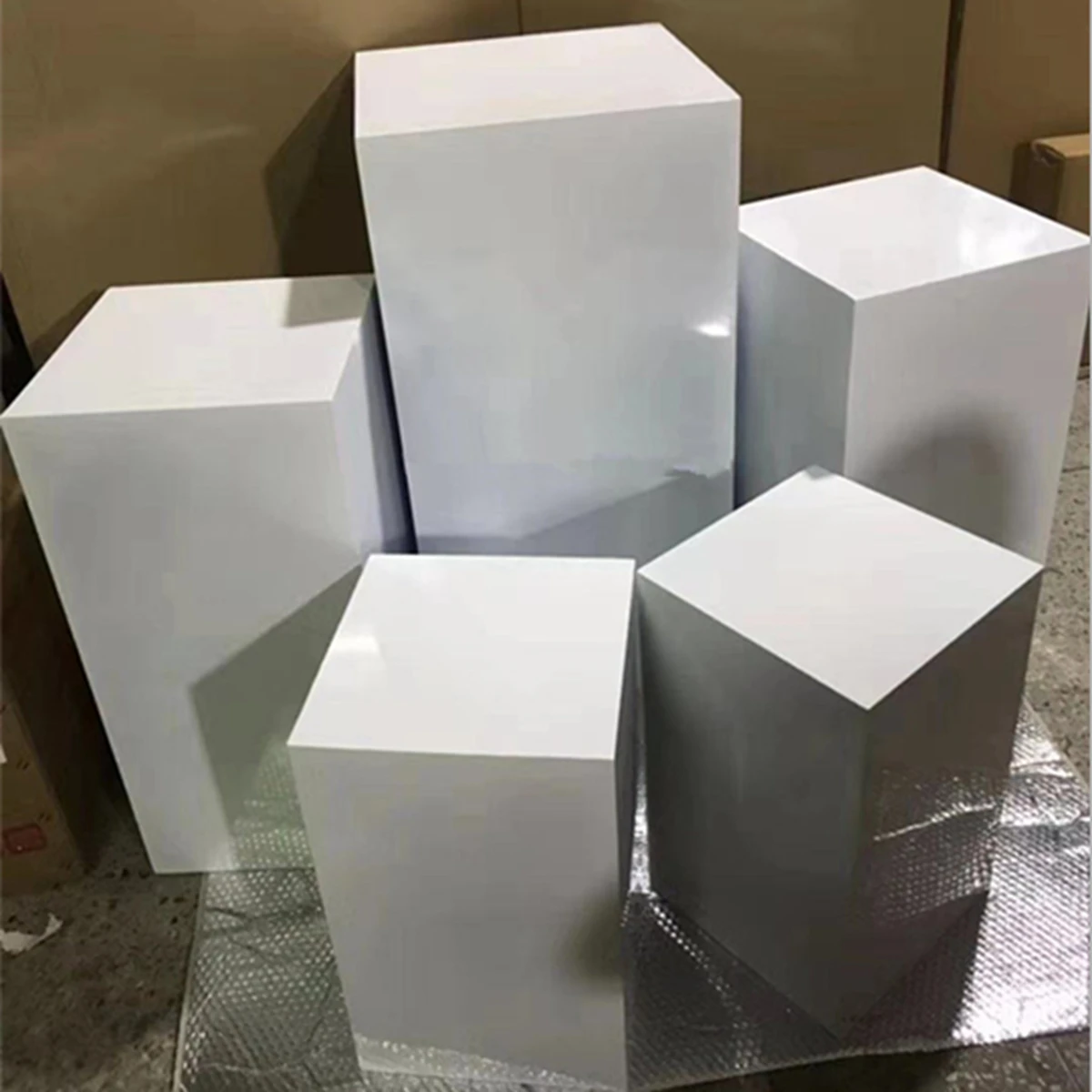 высококачественные квадратные металлические