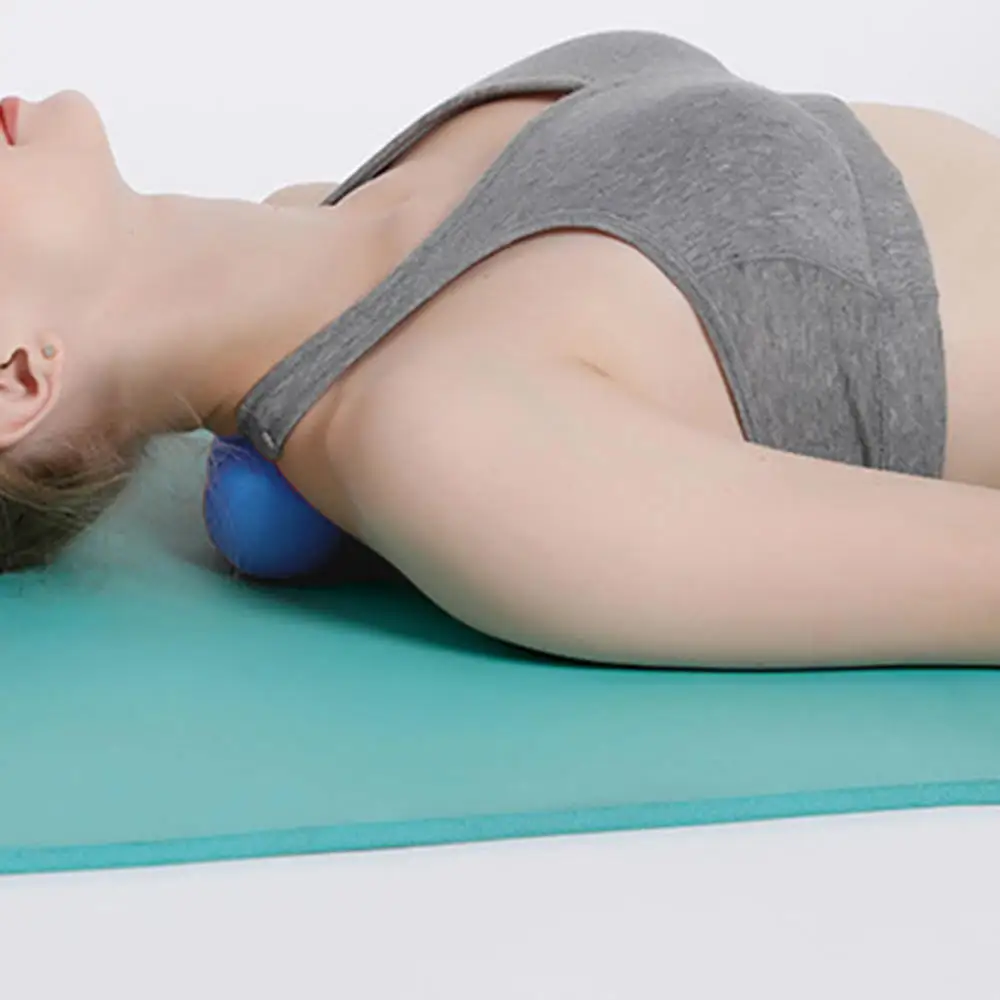 2 шт. арахис Массажный мяч Лакросс фитнес мячи терапия спортзал расслабляющий для