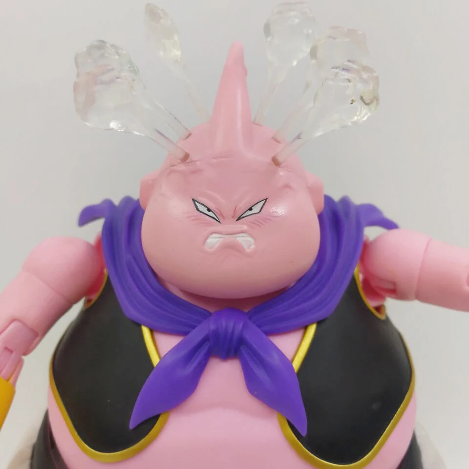 Tronzo Dragon Ball Super SHF Majin Buu Zen Ver. Замена сердитая голова резной эффект дыма аксессуары фигурка модель игрушки подарок