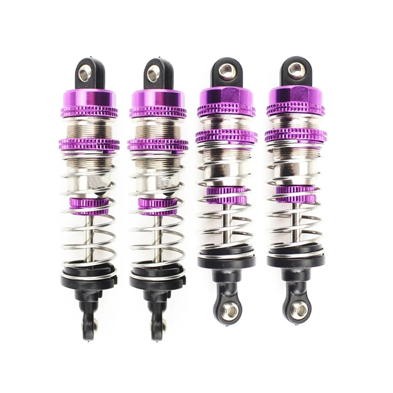 

Для Wltoys 124019 124018 1/12 RC Car металлические детали для модернизации передний и задний амортизатор, заслонка, запасные аксессуары