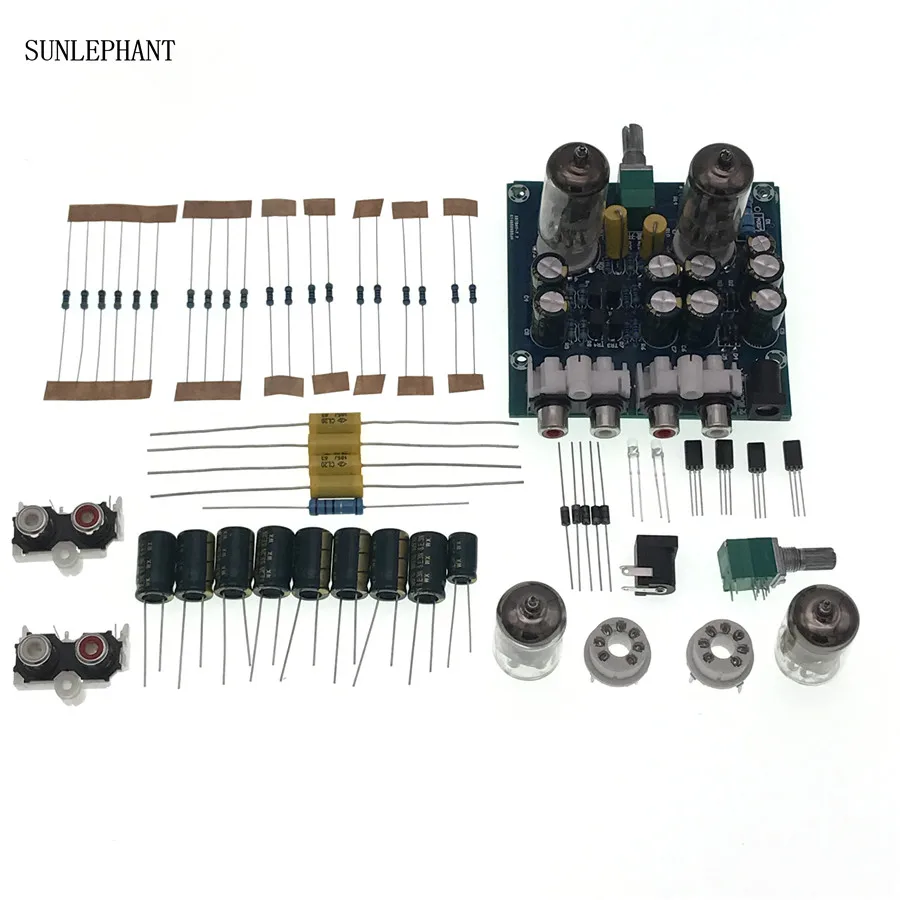 Трубчатые усилители аудиоплата усилитель предварительный аудиомикшер 6J1 клапан