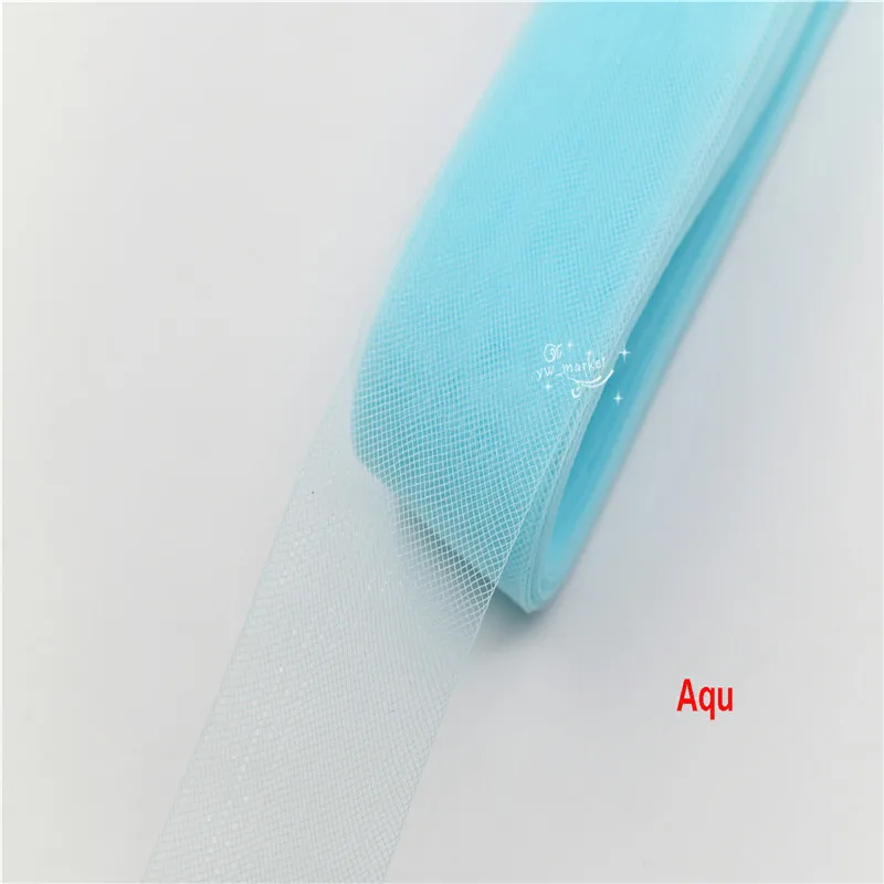 aquamarine 3 см, 8 см, цветная плетеная ткань из конского волоса, Свадебный вуалет кринолин для платьев, шляп, аксессуары, 100 ярдов, мягкая жесткая ткань для выбора - Цвет: aquamarine