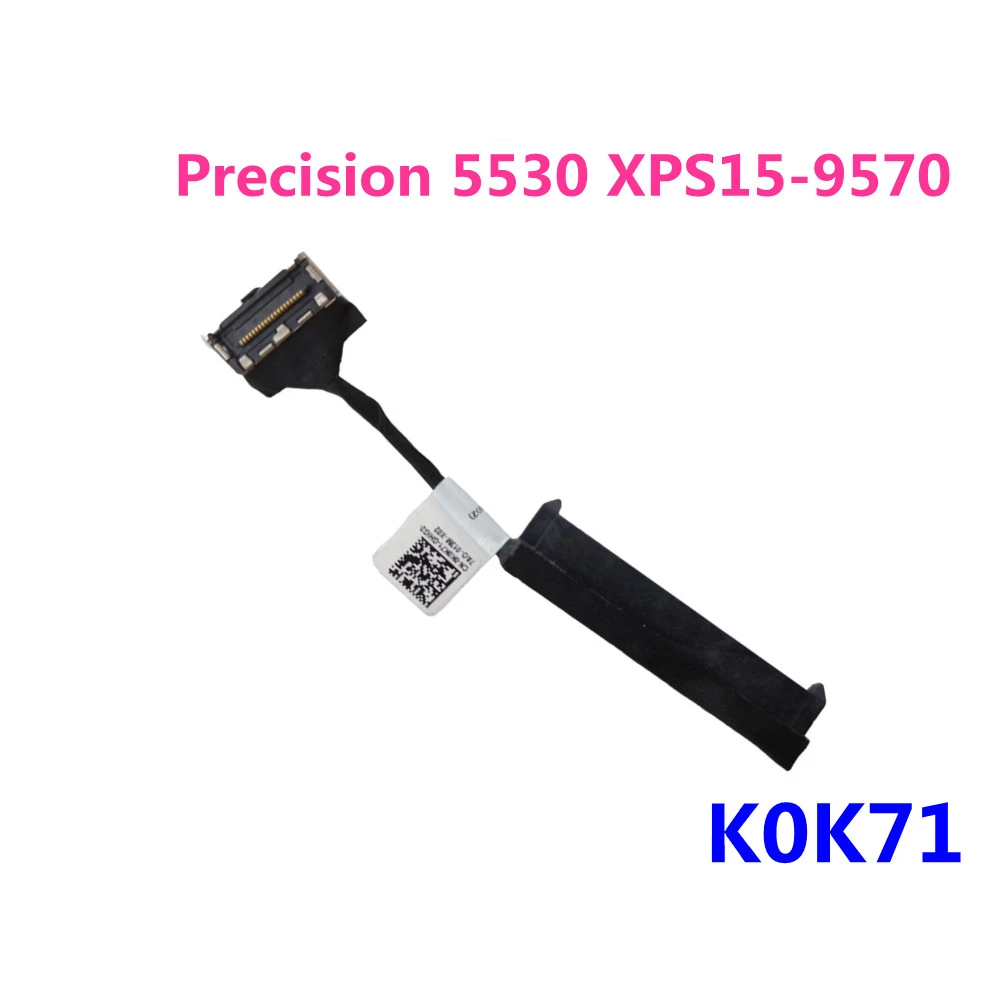

Sata HDD Hard Disk Connector Cable For Dell Precision M5530 XPS15-9550 9560 9570 M5510 HDD 0K0K71