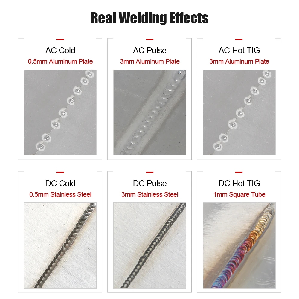 Аппарат для сварки вольфрамовым электродом ANDELI 220 В переменного/постоянного тока