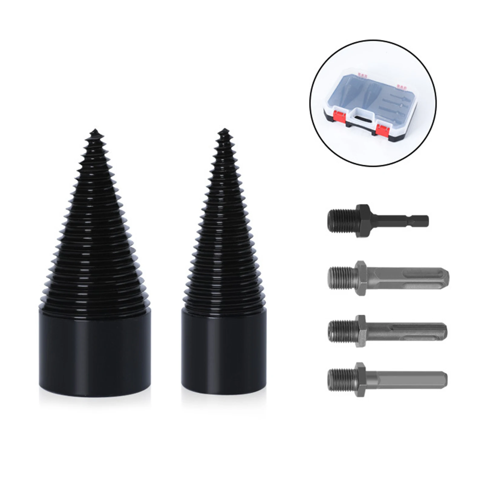 

Multifunction Wood Splitter Drill Bits Removable Firewood Log Splitter Drill Bit Wood Cone Driver For Electric Hammer Drill Bit