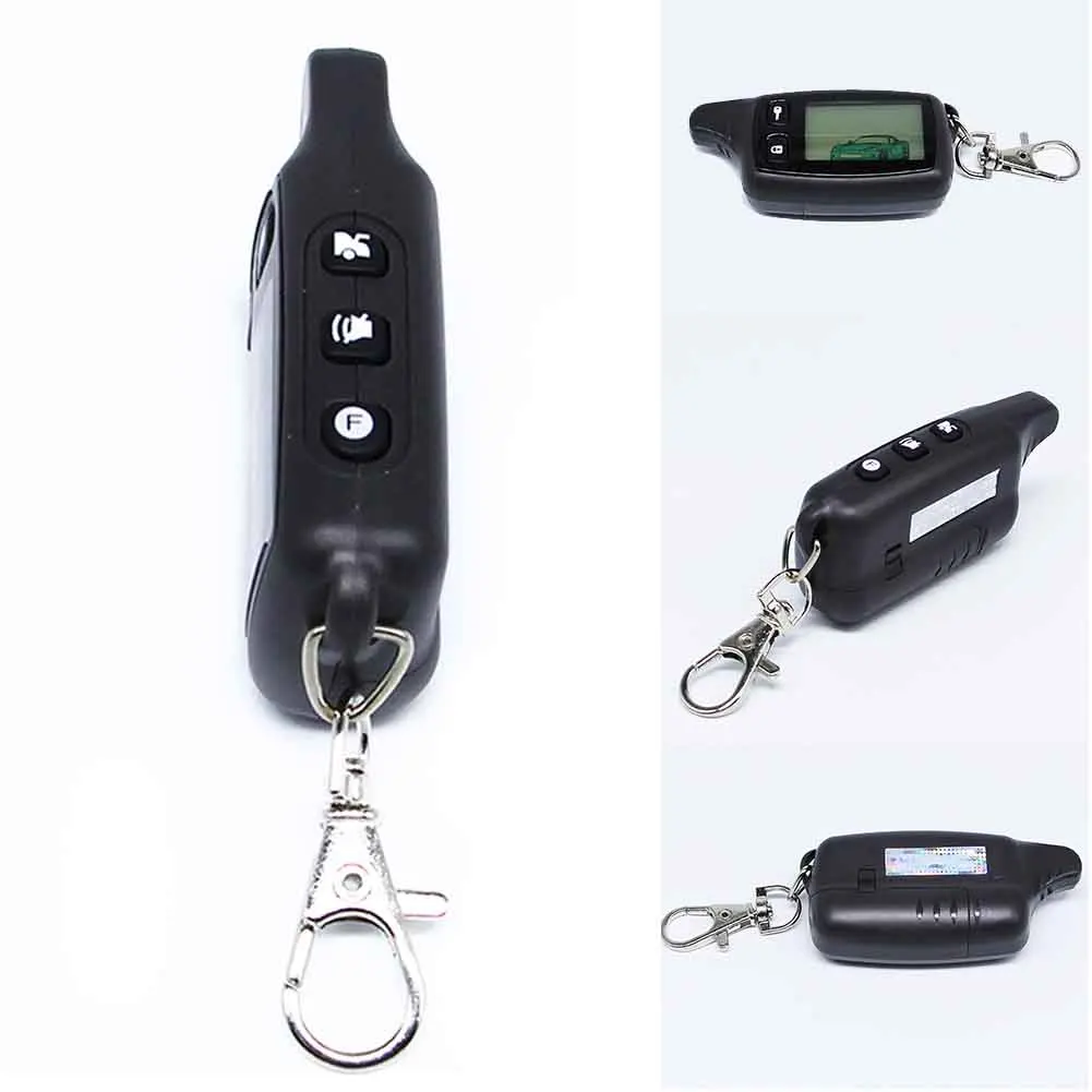 

12V Small Keyless Entry Portable Two-way Accessories Alarm System LCD Security Professional Car Remote Control