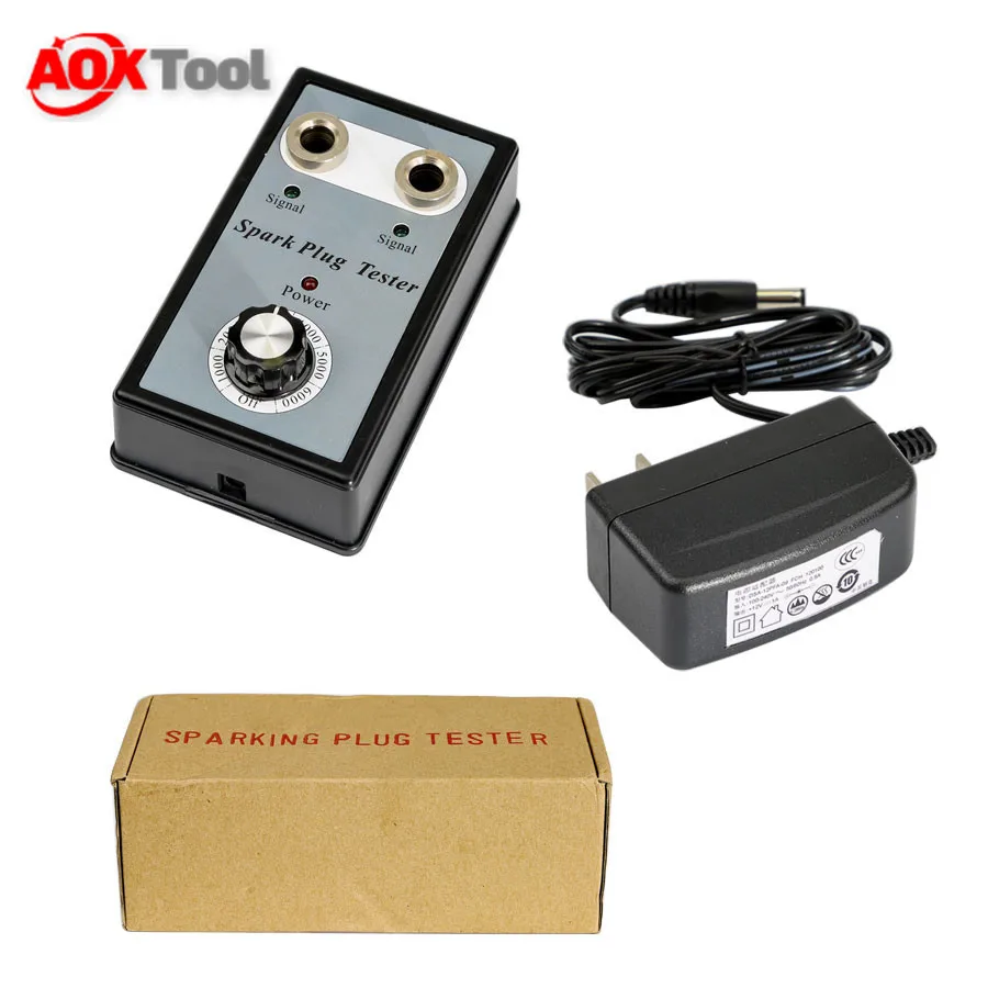 Тестер зажигания автомобиля диагностический прибор с двумя отверстиями для
