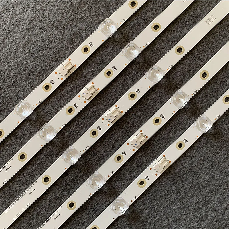 Светодиодная лента для подсветки 5 + лампочек PHILIPS 55 ''TV LB-GM3030-GJ0D22555X10AN22-R-1-H 55pus730