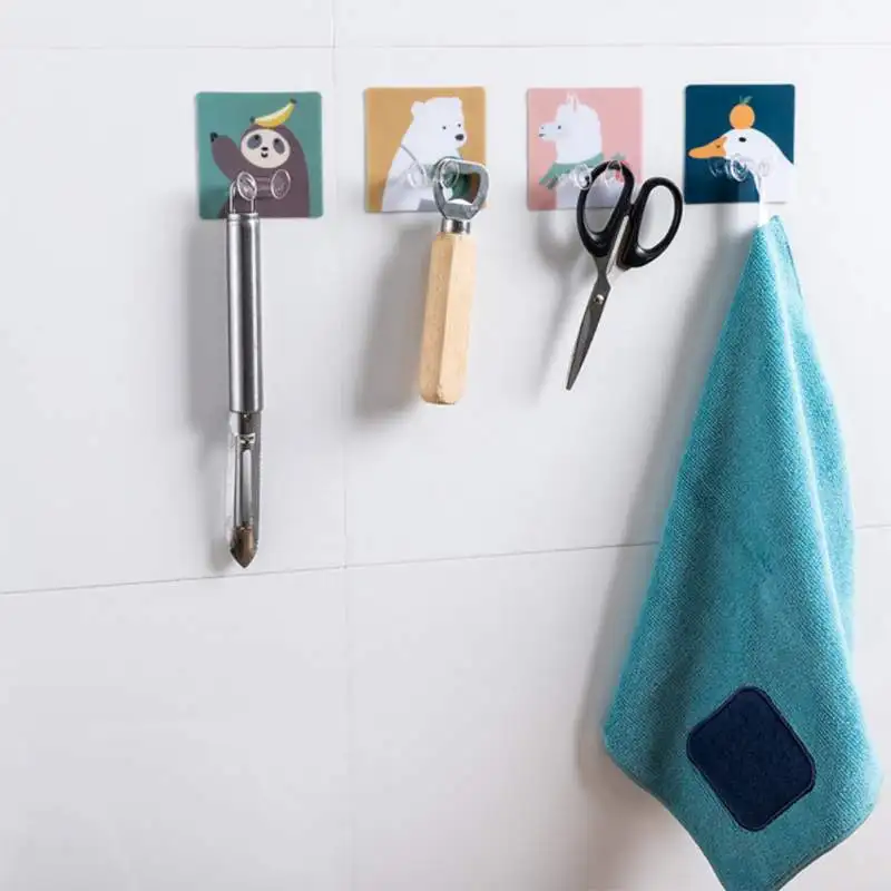 Прозрачная настенная клейкая вилка держатель для розетки крючок домашнего