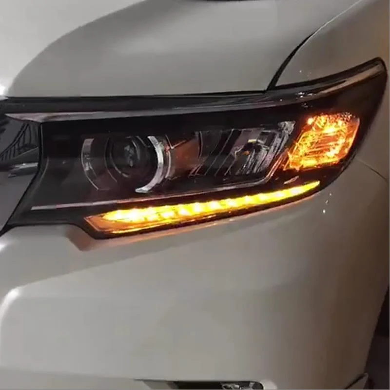 Фара для Toyota Prado LC200 фары 2017 2018 светодиодный ангельские глазки | Автомобили и