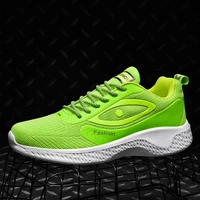 damyuan trend brand mens casual sports shoes male breathable elastic shoelaces running shoes man luminous absorption sneakers
