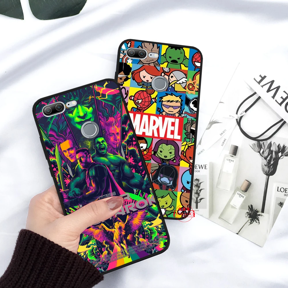 Marvel Comics &quotрукоделие принт рисунок силиконовый чехол для Huawei Mate 10 Pro 20 Lite Nova 2i 3 3i 4 5i