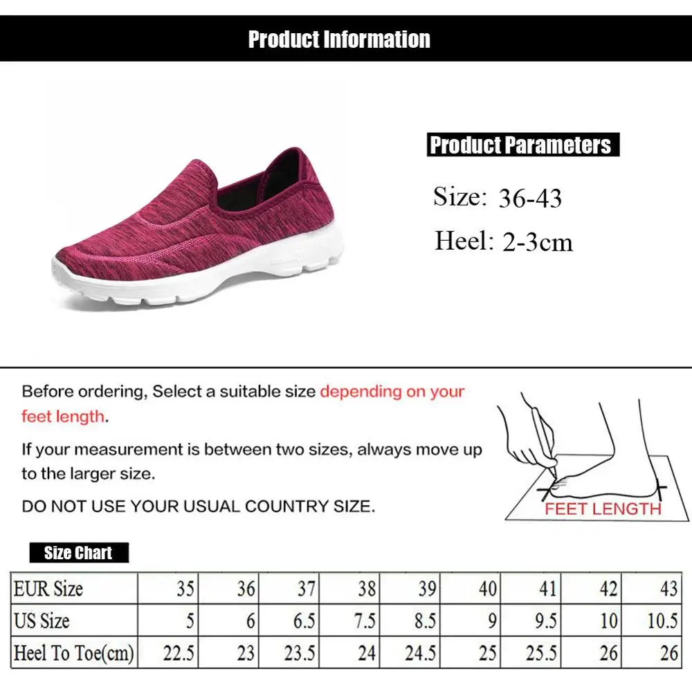 

Ladies Causal Shoes Platform Comfortable Lissome Female Shoes Breathable Fabric Sneaker Slip On Women Shoes WJ018