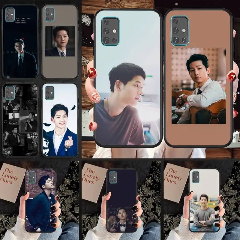 

Korean star Song Joong Ki Phone Case For Samsung A20 A10 A50 A51 A52 A70 A750 A720 A530 2018 Lite Cover Fundas