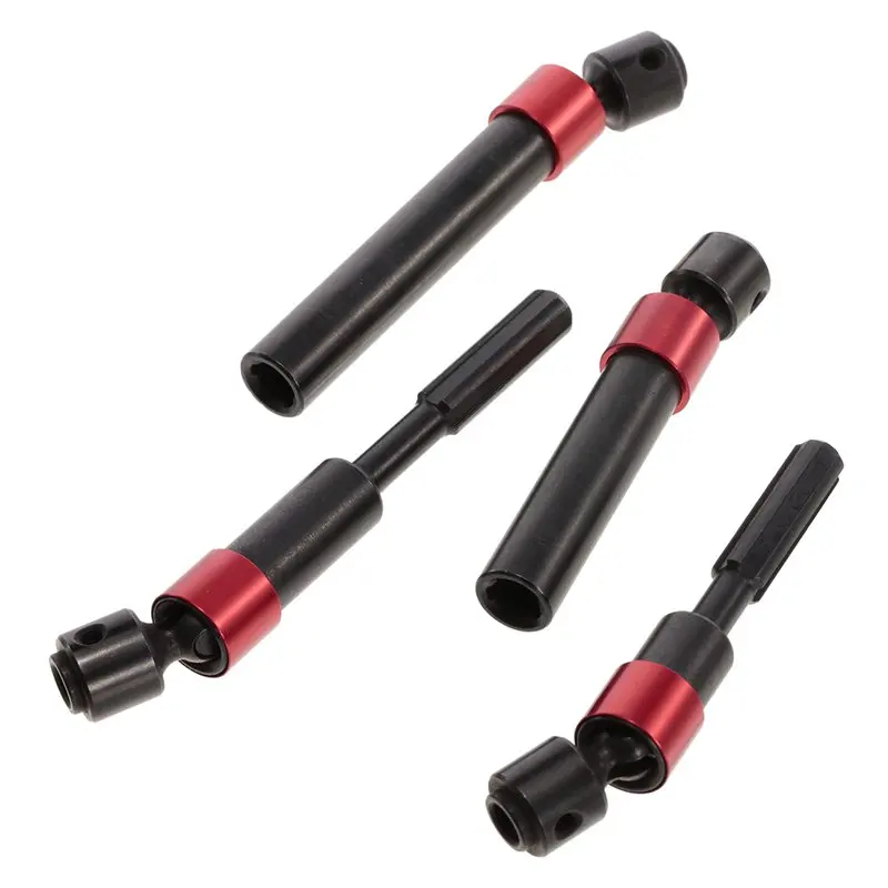 2Pcs Rc Car Front And Rear Metal Axle Cvd Drive Shaft For Traxxas Trx-4 Rock Crawler Monster Truck Parts | Игрушки и хобби
