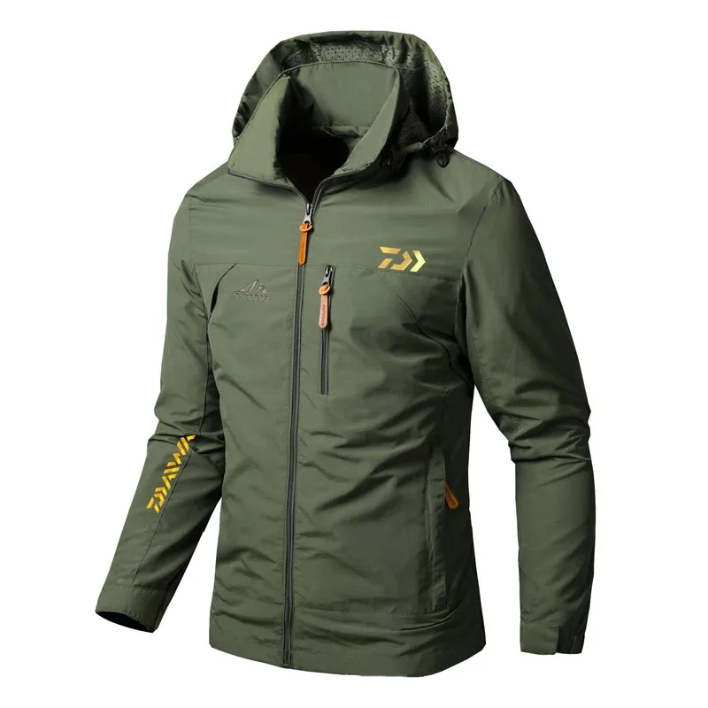 

Fishing Jacket Autumn Thin Quick-Drying Hooded Coat Fishing Clothes Waterproof Outdoor Breathable Fishing Clothing Windproof